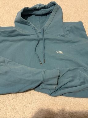 The North Face Teal Blue Pullover Hoodie